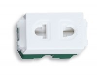 Ổ cắm đơn có màn che Panasonic 250VAC-16A-WEV1081